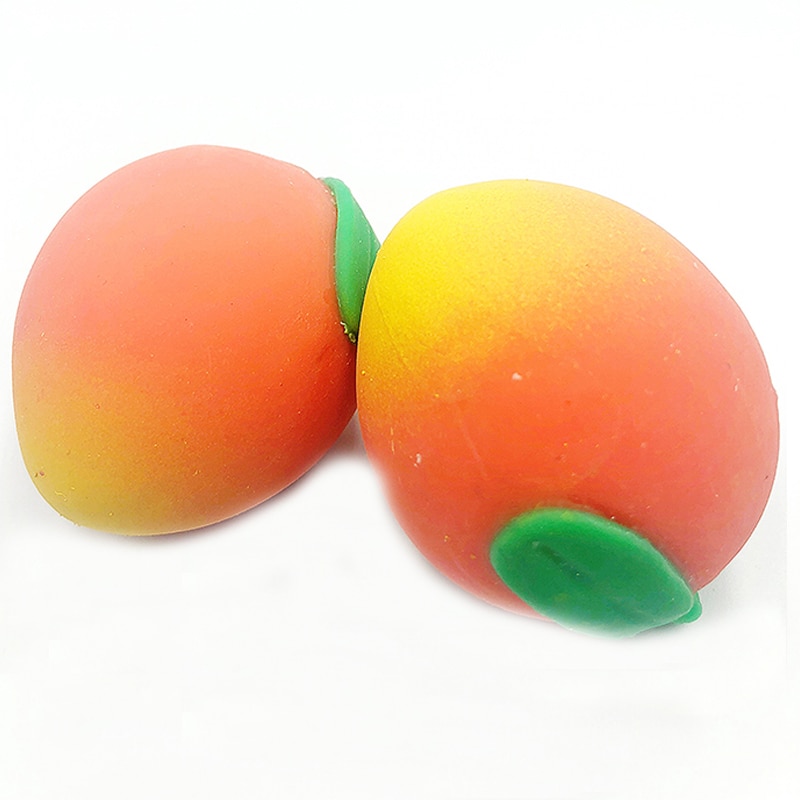 Fruit Mango Soft Squishy Kids Toys Scented Slow Antistrss Rising Exquisite Soft Reliever Mood Kid Decompression Fun Toy Relax