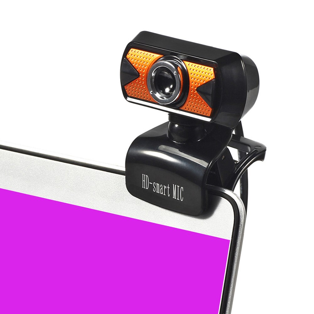 USB Webcam HD Digital Video Web Camera With Microphone Clip-on for Computer PC Laptop Free Driver Webcam 360 Degree USB Camera