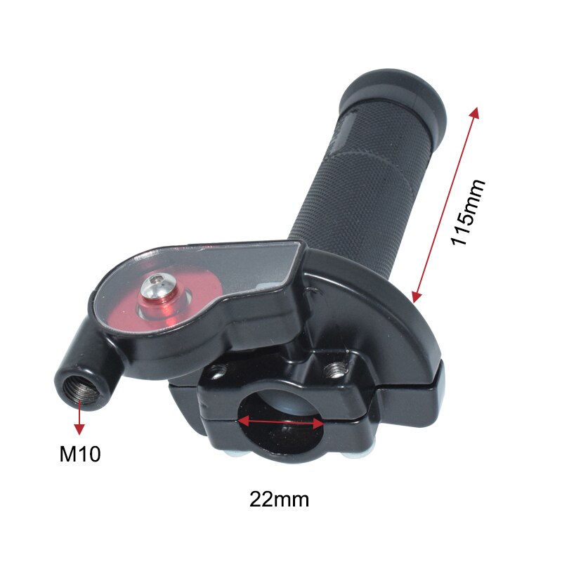 7/8 ''22Mm Quick Turn Twist Gashendel Bar Grips Scooter Stuur Grip Elektrische Fiets Throttle Twist Gaspedaal