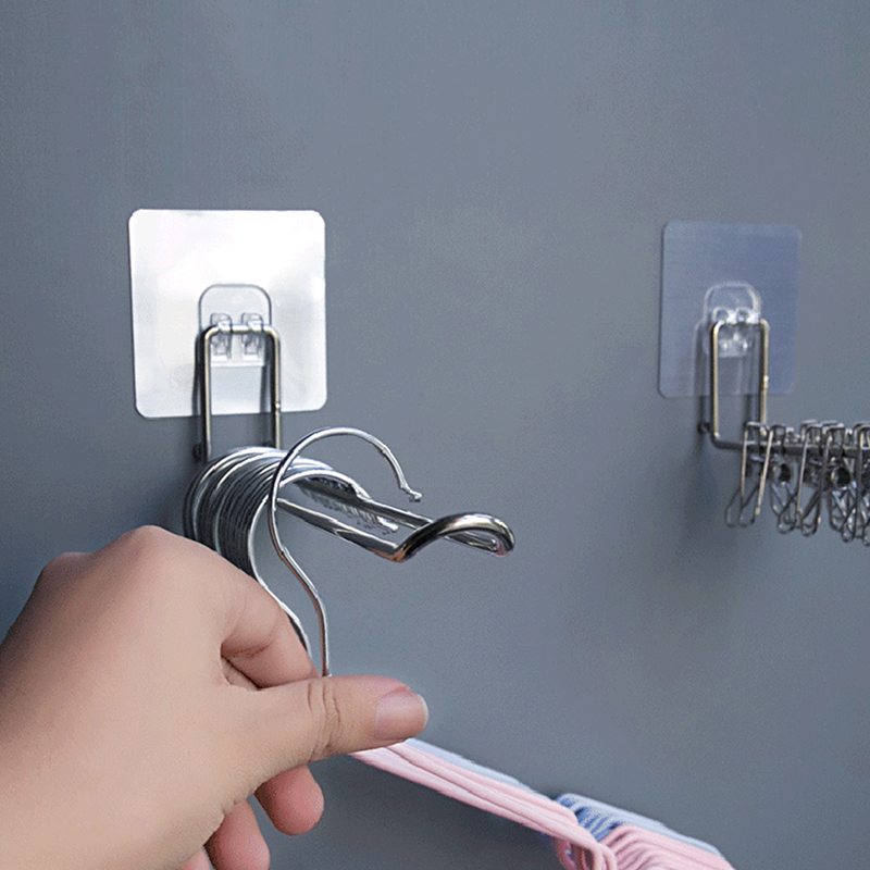Veelzijdige Wandhanger Opslag Ruimtebesparende Opvouwbare Kleerhanger Rek Winddichte Antislip Organizer
