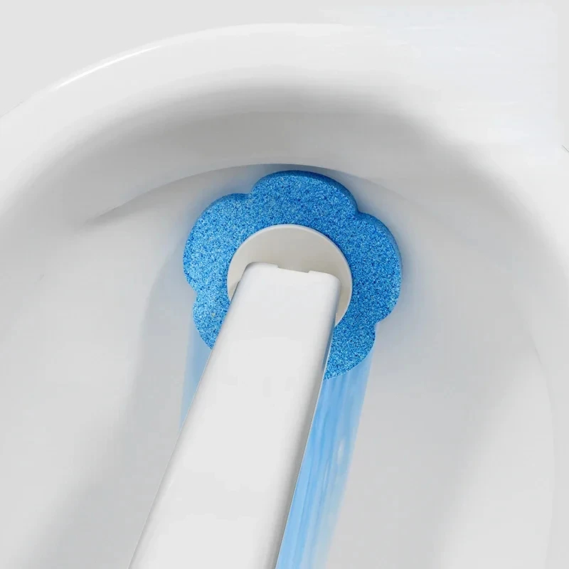 Einweg-Toiletten bürste Wand montage multifunktion ale Ersatz kopf Dekontamination Reinigungs werkzeug Home Badezimmer Toilette
