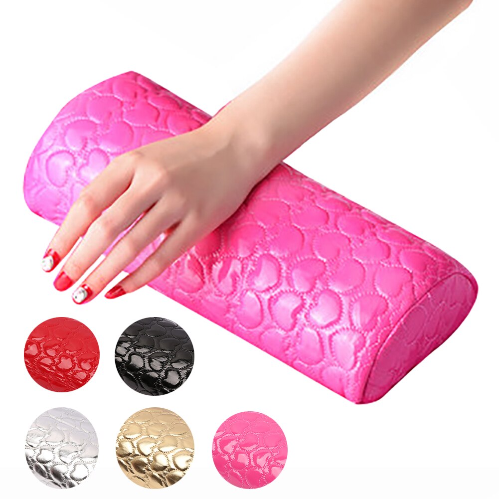Washable Hand Rest Cushion Equipment Arm Anti Pressure Salon Nail Art Manicure Holder PU Leather Tool