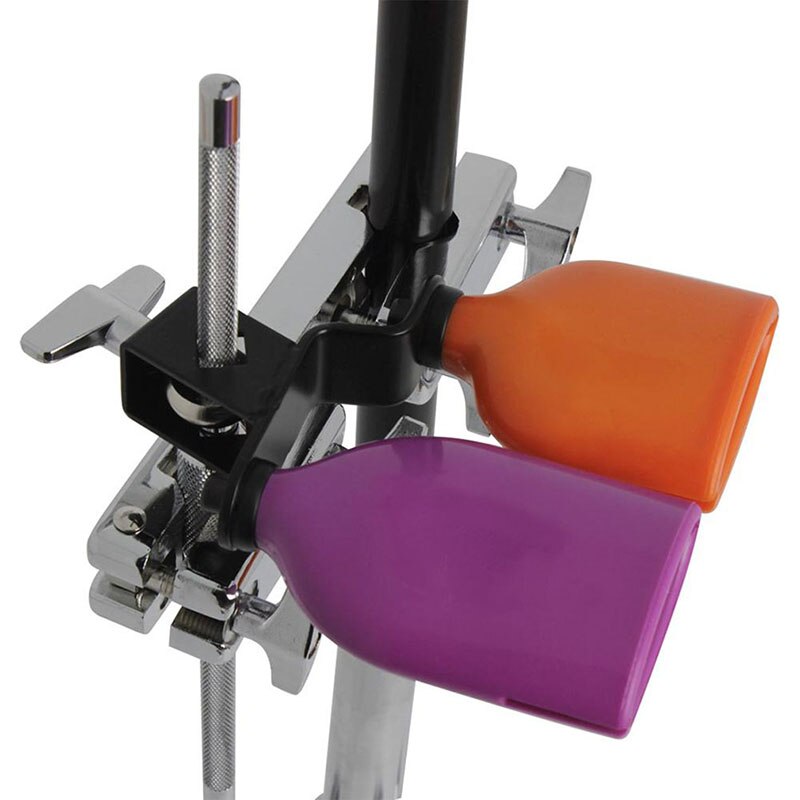 Naranja y morado campana de vaca campana de madera pescado campana de ganado para Cheers Juegos Deportivos boda vaca campana batería instrumentos de percusión