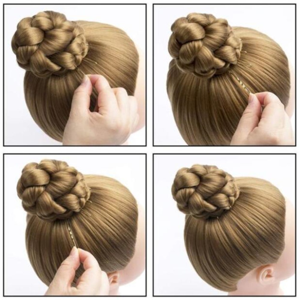 50 Uds 50/60/70mm Metal ondulado en forma de U horquillas para el cabello mujeres niñas boda peinado herramientas de estilismo accesorios al por mayor