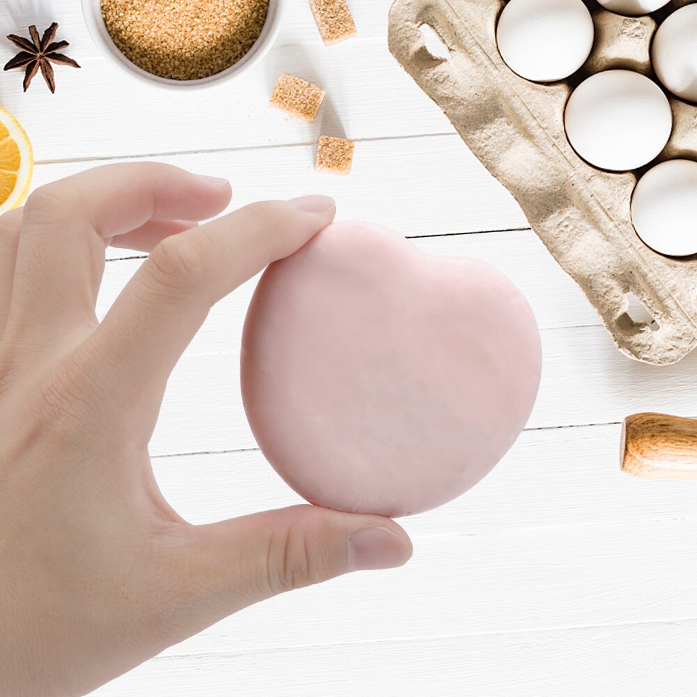 Silicone Soap Making Round Oval Heart Square Shape Handmade Soap Mold 4 Cavity Portable Unique Soap Making Tools Soap Molds