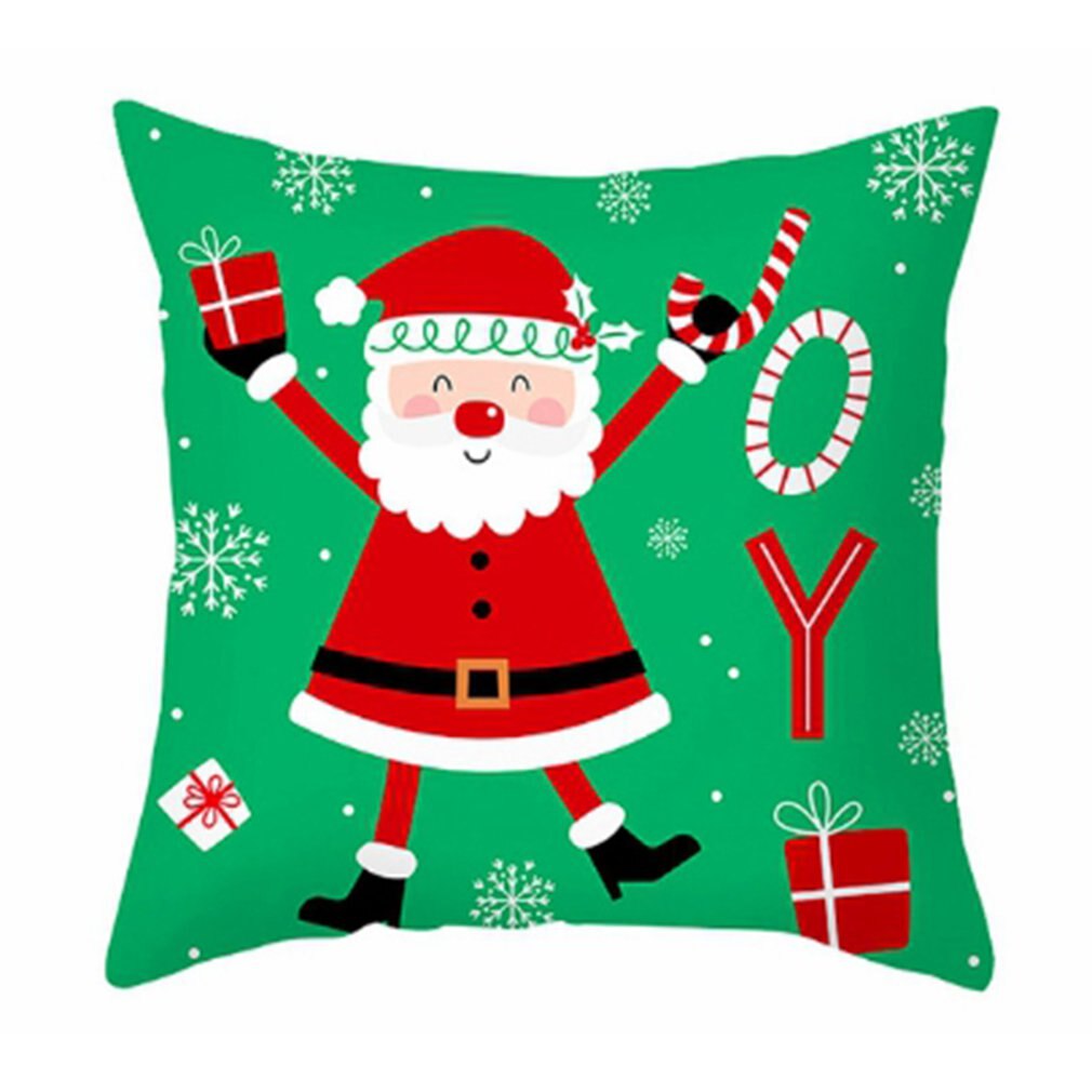 Taie d'oreiller de noël avec beau motif coussin de noël canapé taie d'oreiller chambre décoration coussin taie d'oreiller: 4