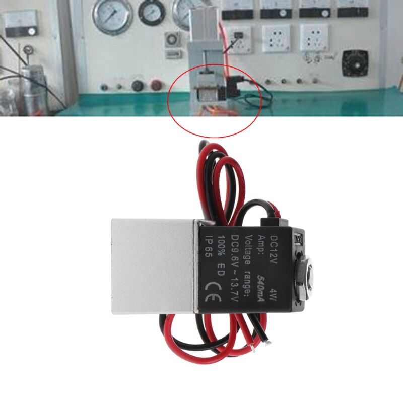 Magnetventil DC12V G3/4 Normal Geschlossen - Messing Wasser Ventil