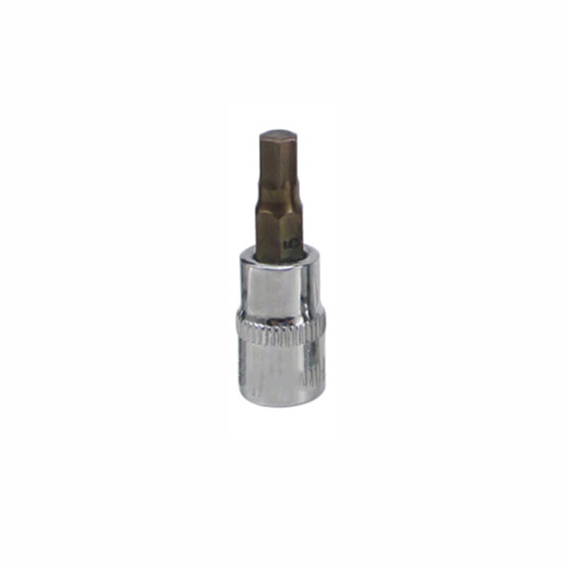 37mm 1/4" Dr Hex Allen Key Bit Socket Tools H 2mm-7mm Chrome Plating Resists Corrosion Durable In Use