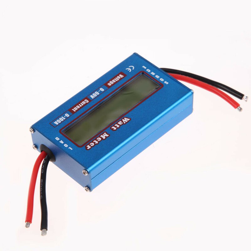 Digitale Lcd Watt Meter Power Volt Amperemeter Test Tool Rc Batterij Solar Wind Analyzer Watt Volt Meetinstrument