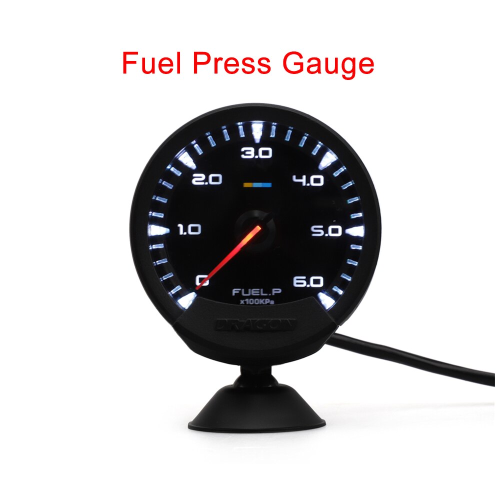 74mm vandtemp. olie temp. oliepresse turbo boost udstødningsgas luft brændstof forhold volt brændstof press auto gauge meter med sensorer