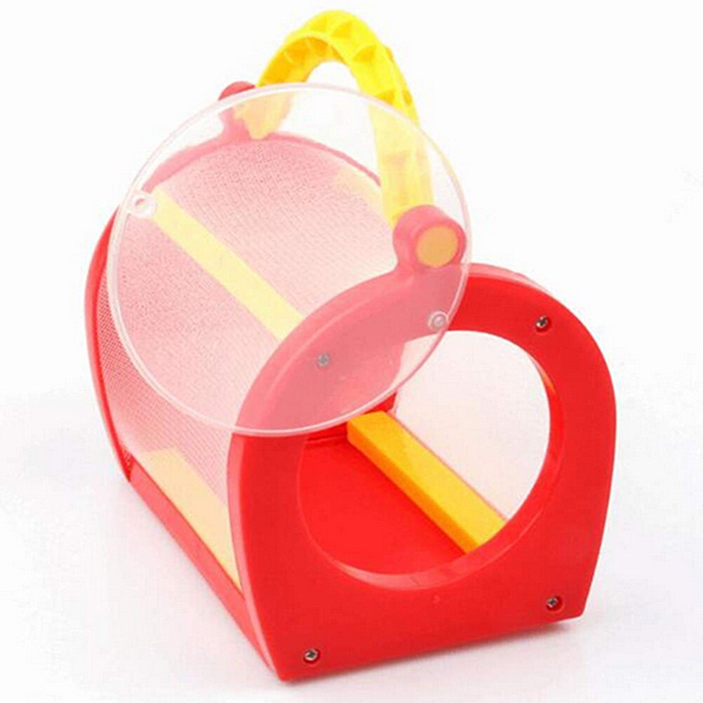 Kinderen Draagbare Plastic Insect Kooi Reptielen Living Doos Voeden Observatie Experiment Container