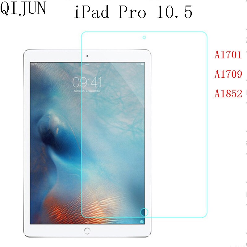 Para iPad Air Pro Mini 1 2 3 4 5 6 7 8 9 11 12.9 Anti-Scratch Protetor de Tela de Vidro Temperado Para O iPad 9.7 10.2 10.5 Pro 11 12.9: iPad Pro 10.5