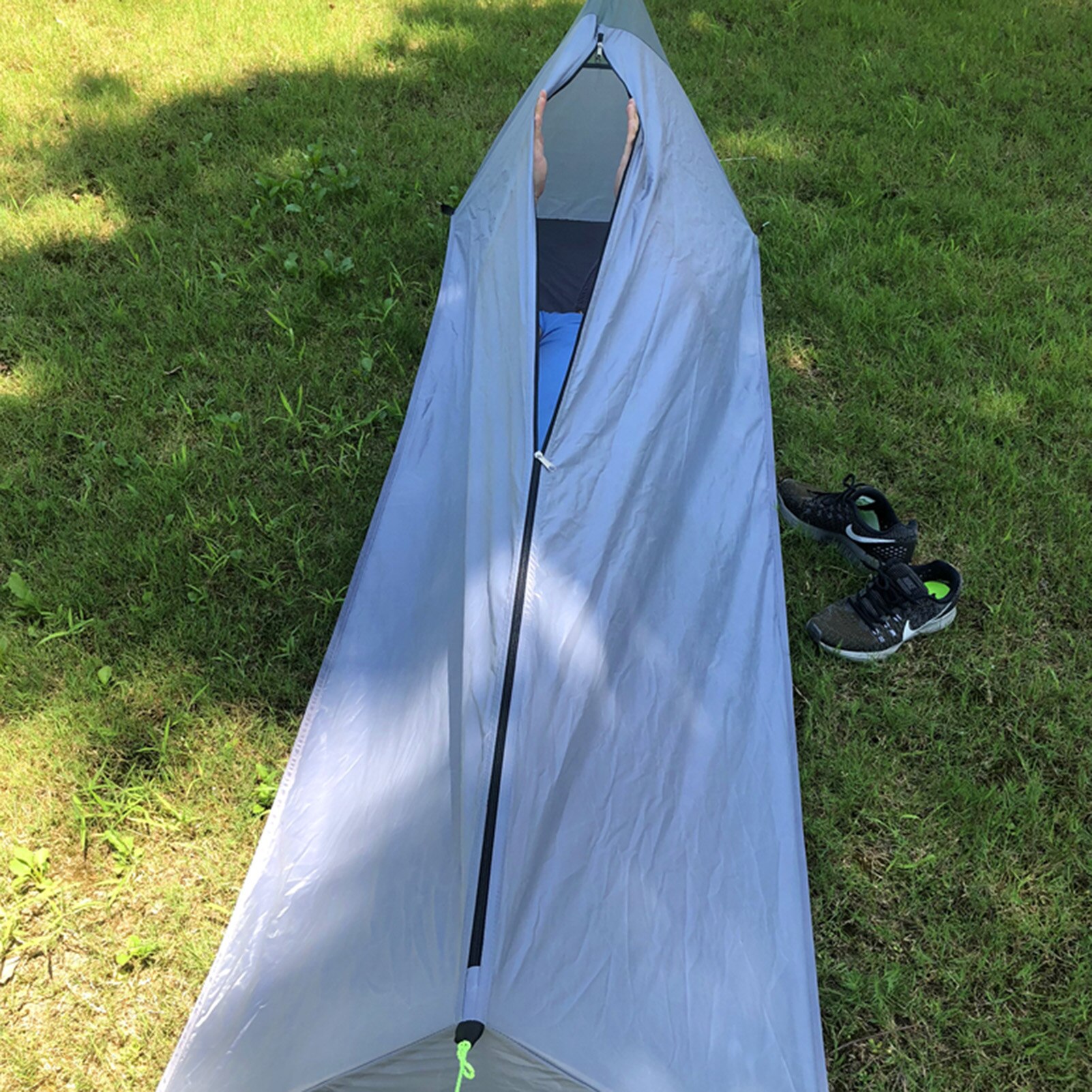 Camping Sleeping Bag Tent Ultra-lightweight Portable Canopy Backpacking Tent Outdoor Camping Sleeping Bag Tents