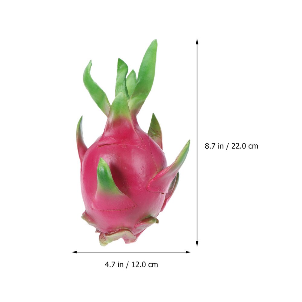 1Pc Dragon Fruit Model Reusable Simulation Fruit Model for Clothing Store