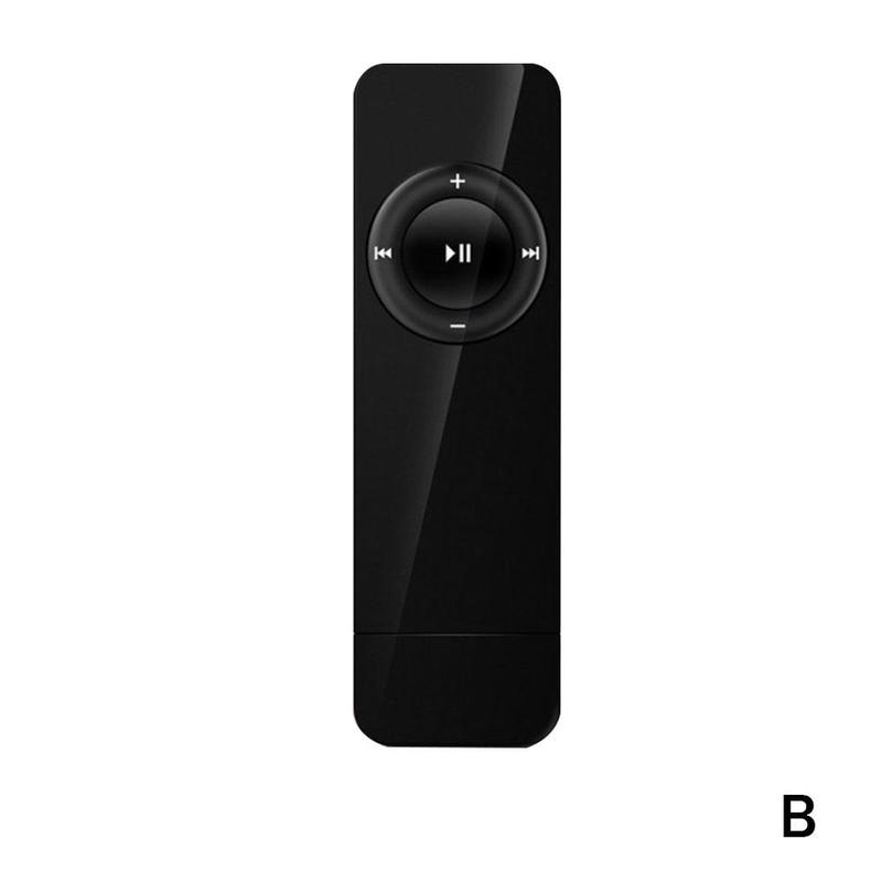 USB In-line Card Mp3 Player U Disk Mp3 Player Reproductor Mp3 Micro Sound Player Tf Card Music Lossless Music Support Media R2T7: black