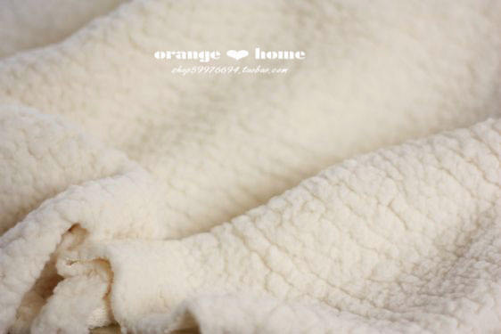 150 x 50cm Chemical fiber Coral fleece fabric cloth DIY sweater inner lining clothing on