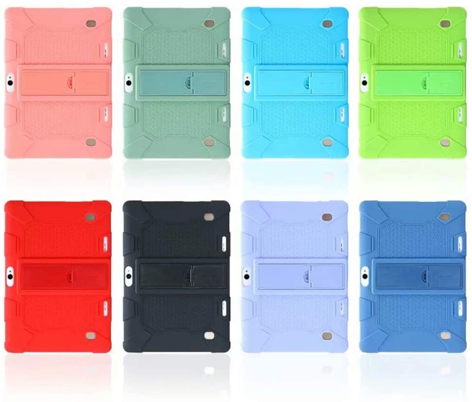 Silicone Cover Stand Case for Dragon Touch Notepad K10 / Max10 Victbing ZONKO Hoozo Winsing Lectrus 10" 10.1 "Android Tablet