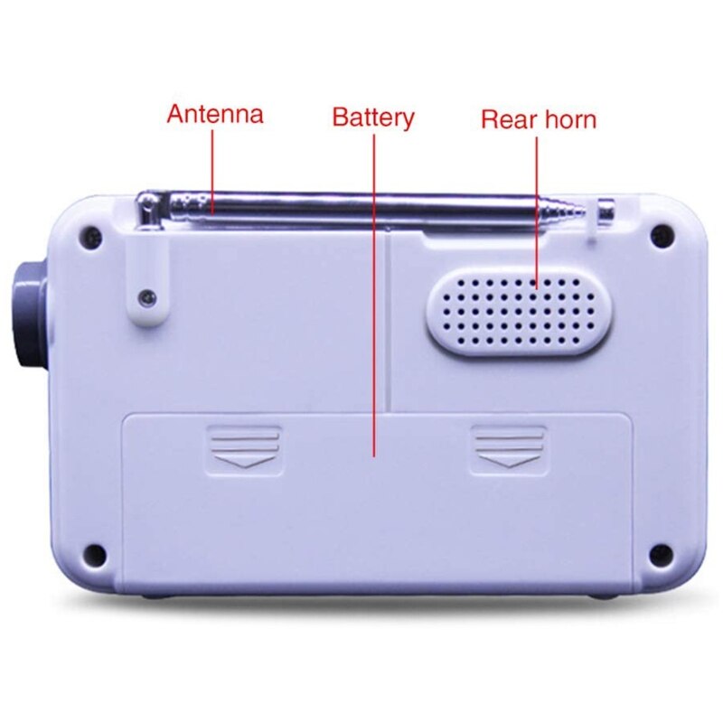 Outdoor LCD Display Portable Radio Earphone Port DAB Digital AM FM Stereo Home T8DA