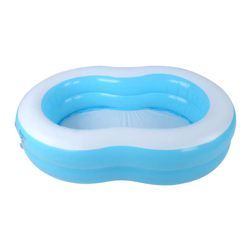 Swimming Pool Inflatable Figure 8-shape Swimming Pool Highly Sealed Safe PVC Thickened Baby Bathing Tub