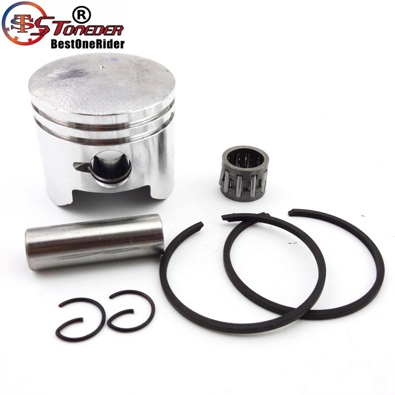 STONEDER Minimoto-pistón de 44mm, pasador de 12mm para motor de 2 tiempos de 49cc, piezas chinas de bolsillo, Dirt Bike, Mini Moto, ATV, Quad de 4 ruedas
