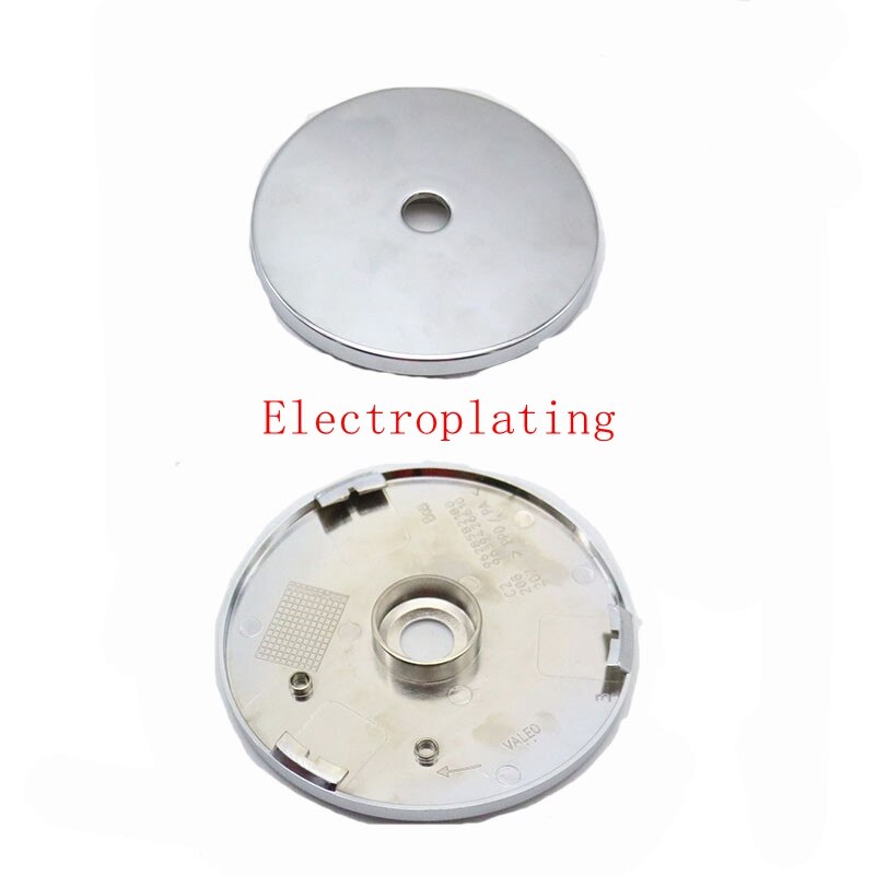 Fuel Tank Inner Cover Lock With Two Keys For Peugeot 206 207 For Citroen C2 Fuel tank Lock Outer cover Car Oil Tank Cap 1508H2: electroplating 1pcs