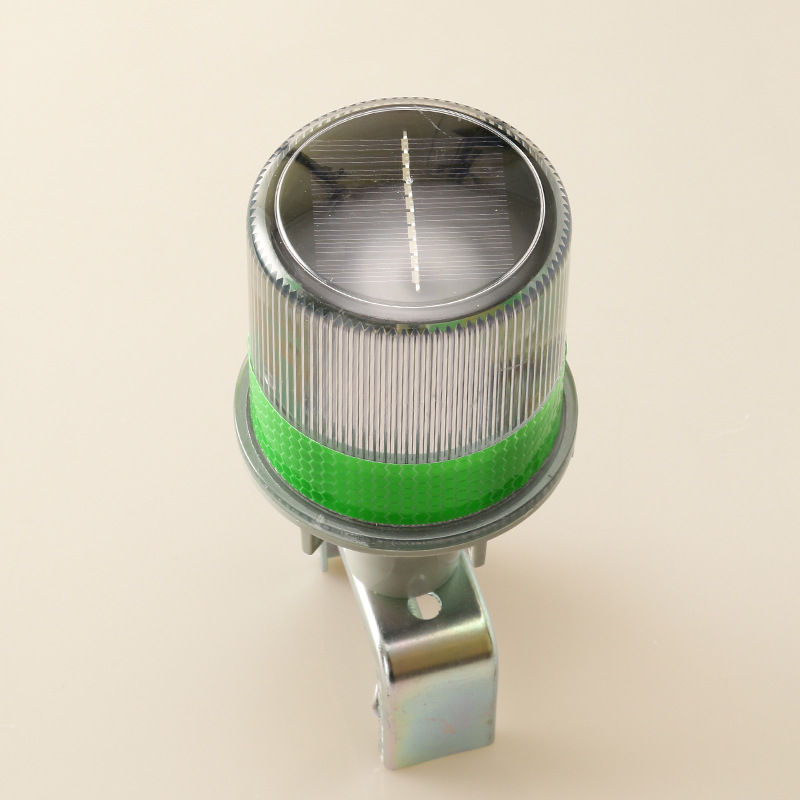 Solar Powered Marine LED Beacon Light Light Controlled Navigation Signal Sailing Warning Light With Portable Detachable bracket