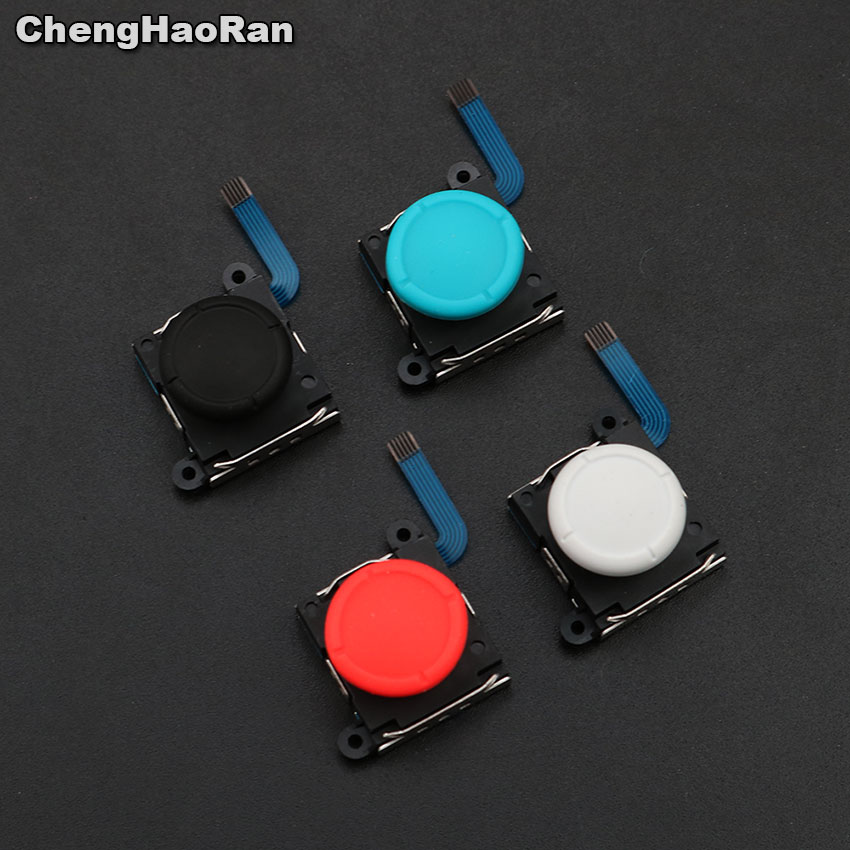 Chenghaoran 3d analog joystick tommelpinne grep cap knapp modul kontroll reservedel for nintendo switch ns controller