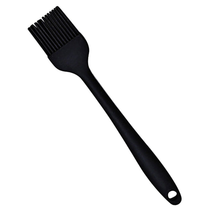 Barbecue Brush Brush For Oil Bake Brush Silicone Pastry Brush Baking BBQ Brush Baking Clear Handle Kitchen Tools BBQ Accessories: violet
