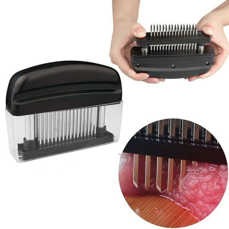 Cooking Tools 48 Blades Needle Meat Tenderizer Stainless Steel Knife Meat Beaf Steak Mallet Meat Tenderizer Hammer