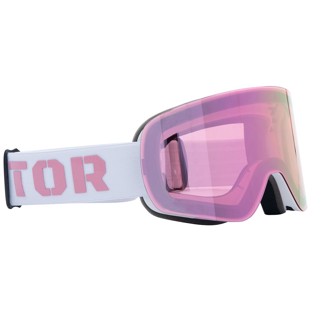 Vector Magnets OTG Ski Goggles Spherical Wide View Sunglasses Snow Glasses Anti-fog Interchangeable Lens