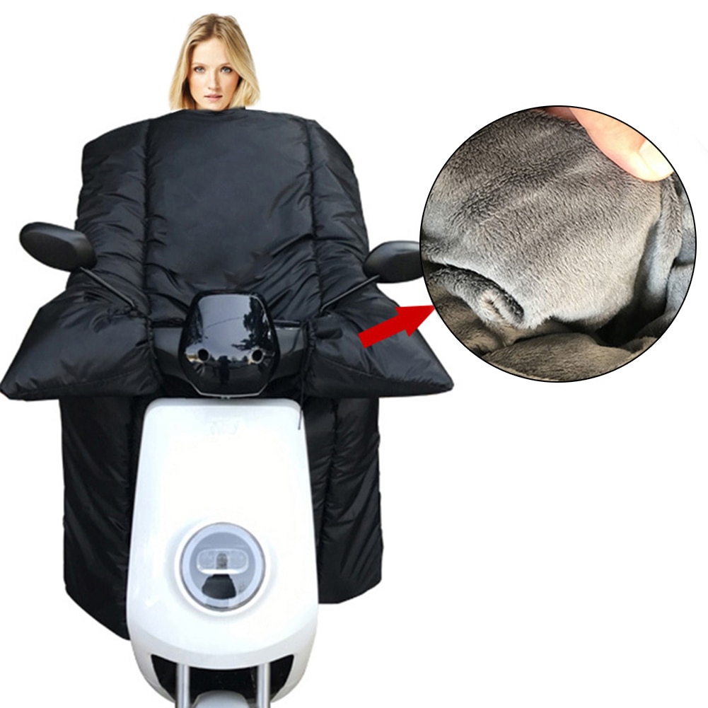 Motorfiets Been Lap Schort Cover Met Stuur Moffen Waterdicht Winddicht Deken Knie Warmer Been Cover Voor Winter Quilt