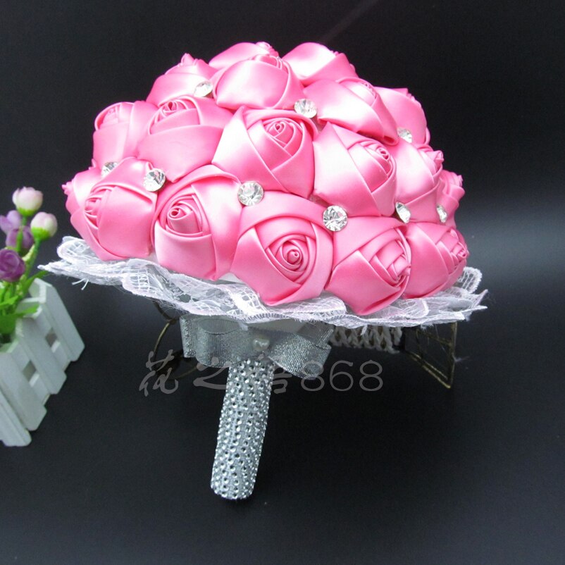 Gorgeous crystal Wedding Bouquet bouquet wedding accessories Bridesmaid artifical Wedding flowers Bridal Bouquets