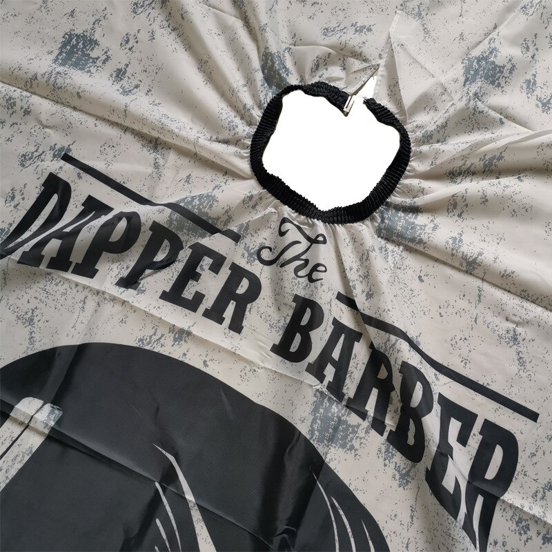 Frisør vandtæt forklæde klippesalon klipning kappe kjole antistatisk barber wrap barber forklæde til voksen 160 x 140cm