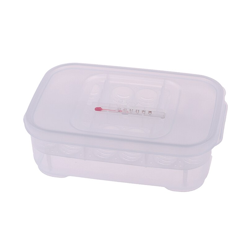 Rectangular Box With Hatching 12 Grids Hatch Box Snake Lizard Reptile Egg Tray B... – Grandado