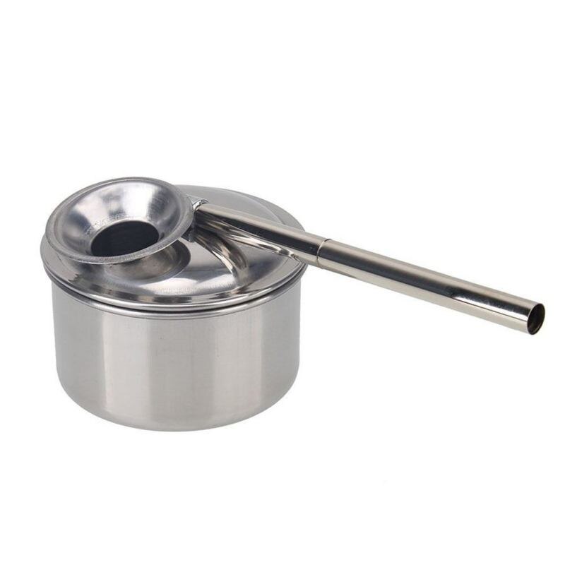 Pulverizador para pintura de acero inoxidable de 100-300ML, atomizador metálico para pintura en cerámica y cerámica: 100ML