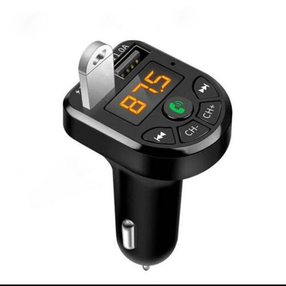 Car Bluetooth 5.0 Fm Transmitter Car Mp3 Player Wireless Handsfree Audio Receiver Dual USB Fast Charger 3.1A: Default Title