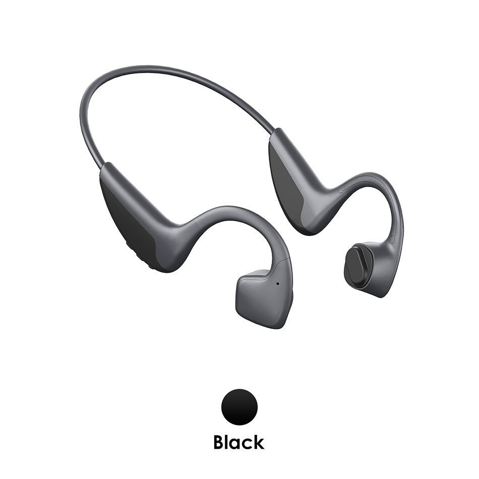 Nyeste knogle ledning bluetooth 5.0 headset  z10 trådløs øretelefon udendørs sports headset med mikrofon håndfri headset: Default Title