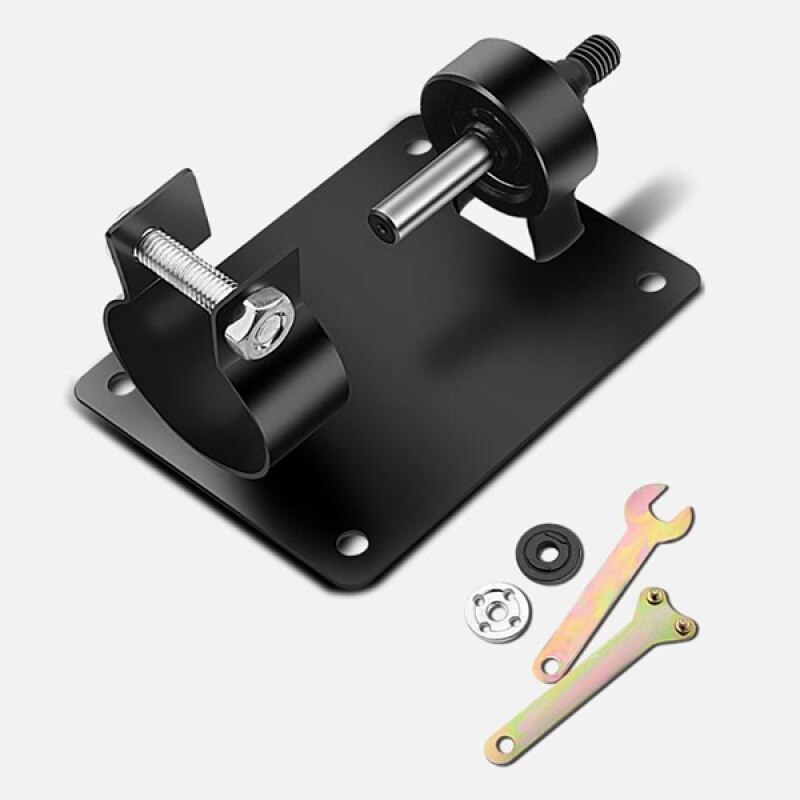 Electric Drill Cutting Base Seat Stand Holder Sets with 2 Wrenchs and 2 Gaskets for Polishing / Grinding