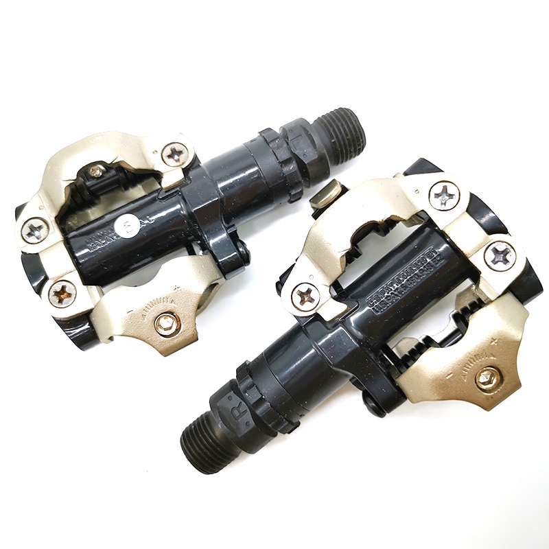 1 Pair PD-M520 XC SPD-Pedals Mountain Bike Self-locking Pedal with SM-SH51 Cleat Set Black Bicycle Parts