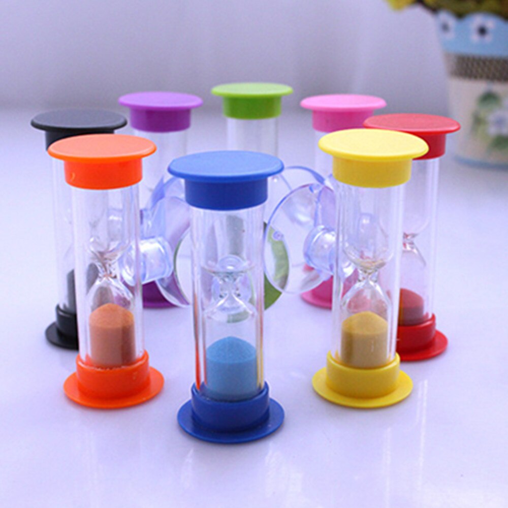 Douche Timer Speelgoed Met Sucker Praktische Zand Klok Baden Tool Gadget Handig Zandloper Abs Badkamer Accessoires Thuis