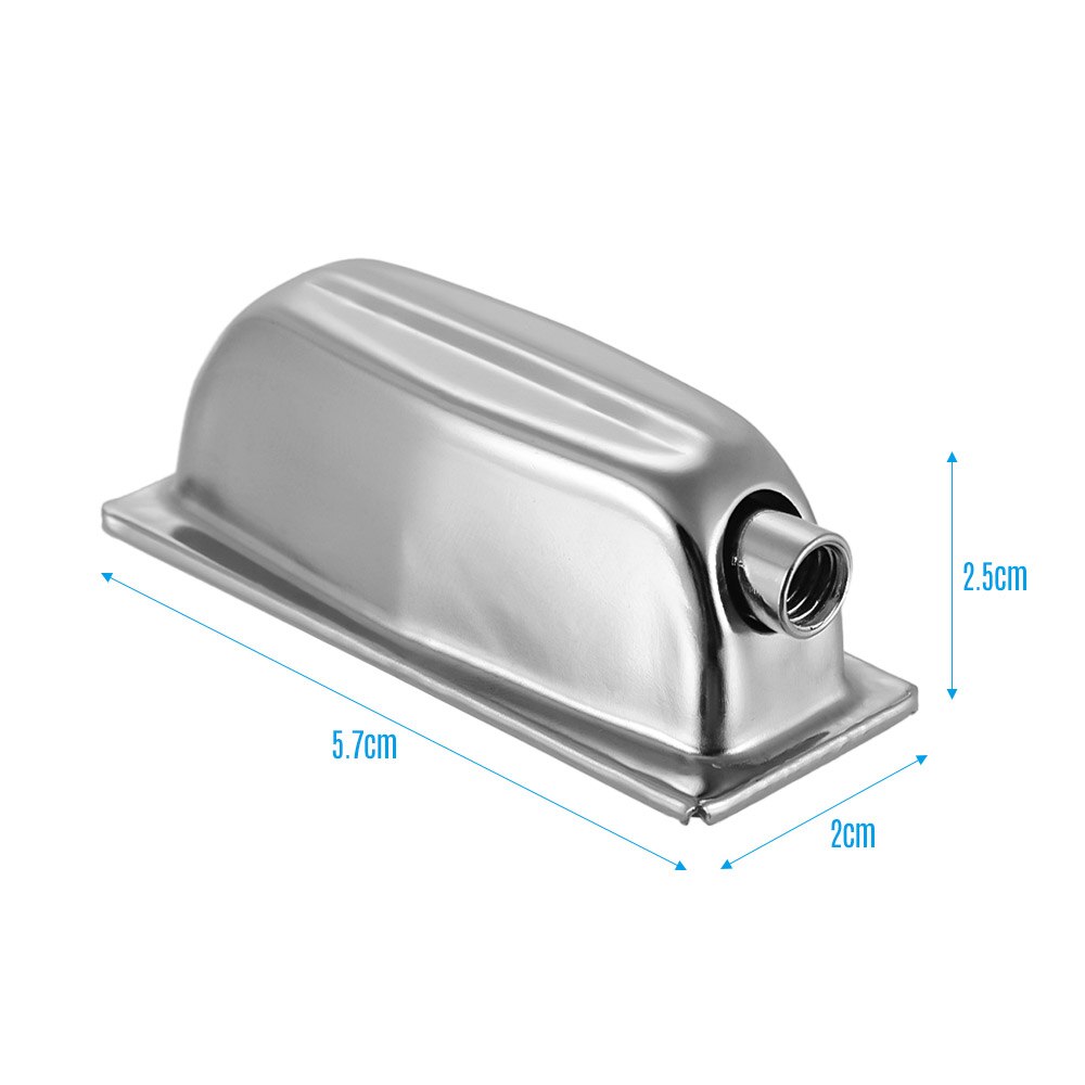 5pcs/Pack Single-end Drum Lug Rectangular Snare Drum Lug Claw Hooks Ear Drum Accessories Replacement Percussion Instruments