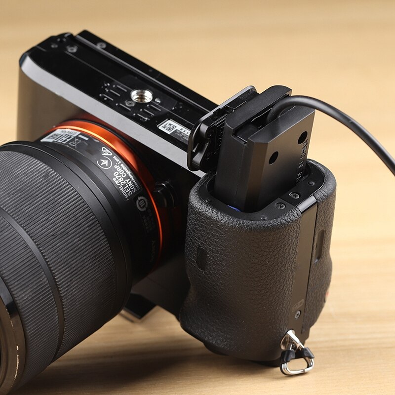 Voor Sony A7S R M2 A6500 NP-FW50 Dc Coupler Voeding Dummy Batterij Power Adapter Met Usb-kabel Cnim