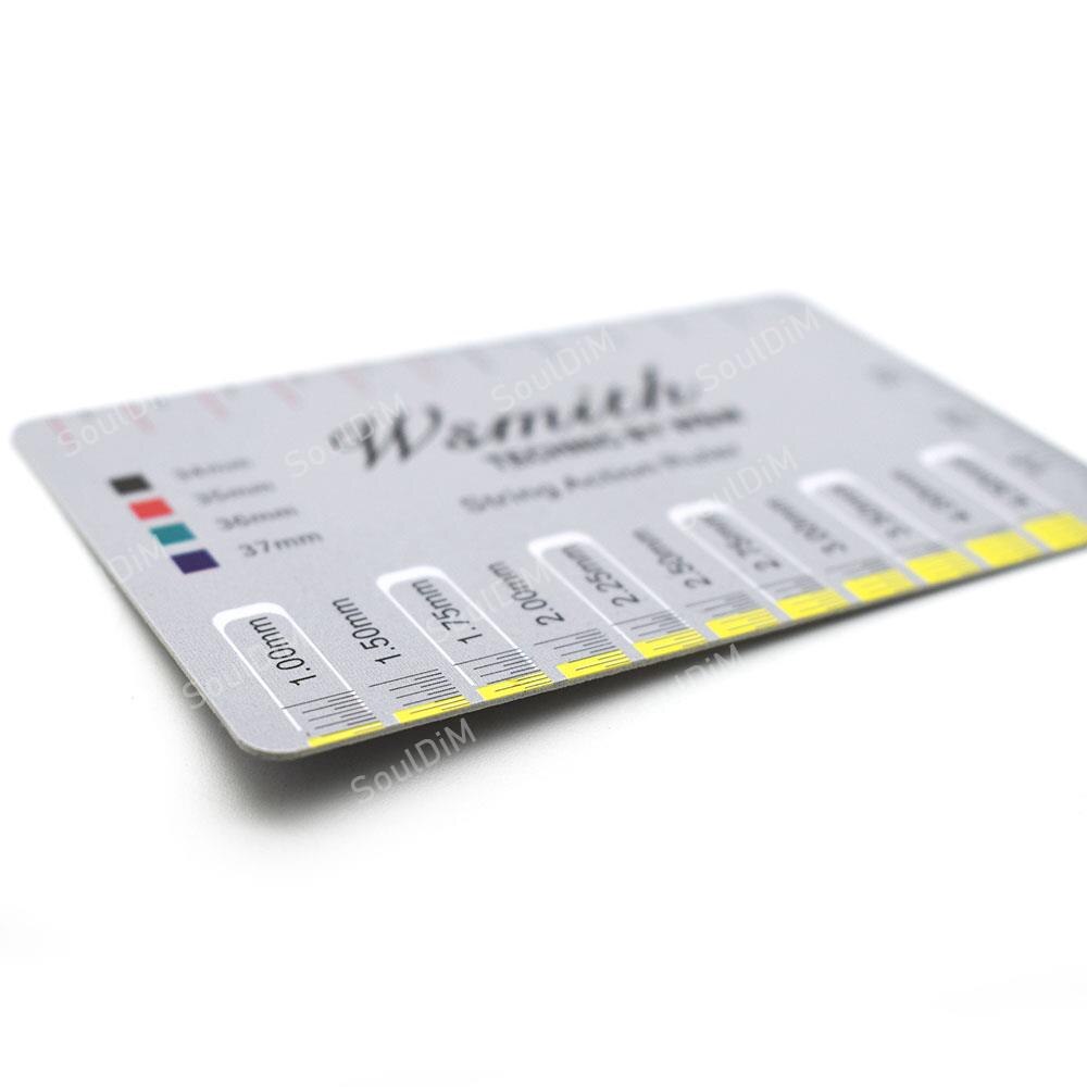 1pc Guitar String Action Gauge String Pitch Ruler Measuring Tool for Bass Classical Electric Acoustic Guitar Tools Parts Rulers