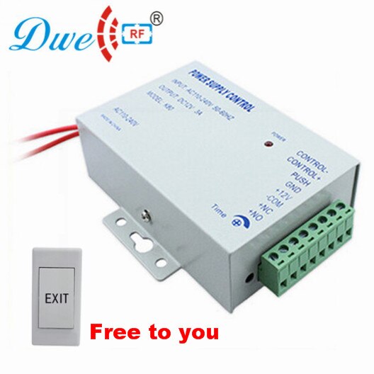 DWE CC RF Access Control Power Supply RFID Fingerprint Door Device Mini Power Supply Control K80: Default Title
