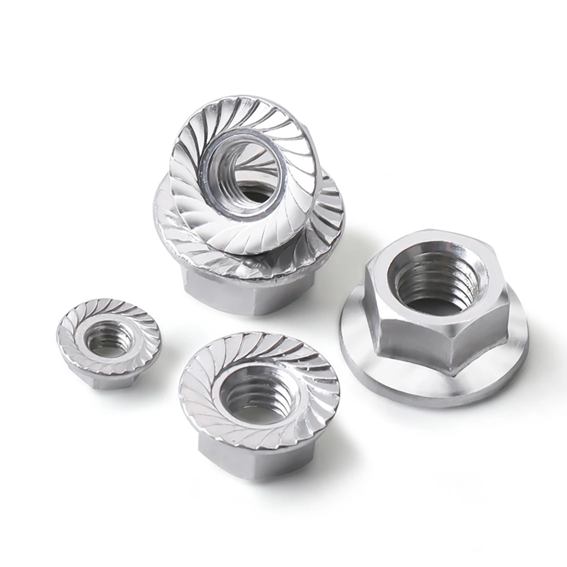 Set di connettori esagonali M5 x 8 x 10 mm, filettatura a