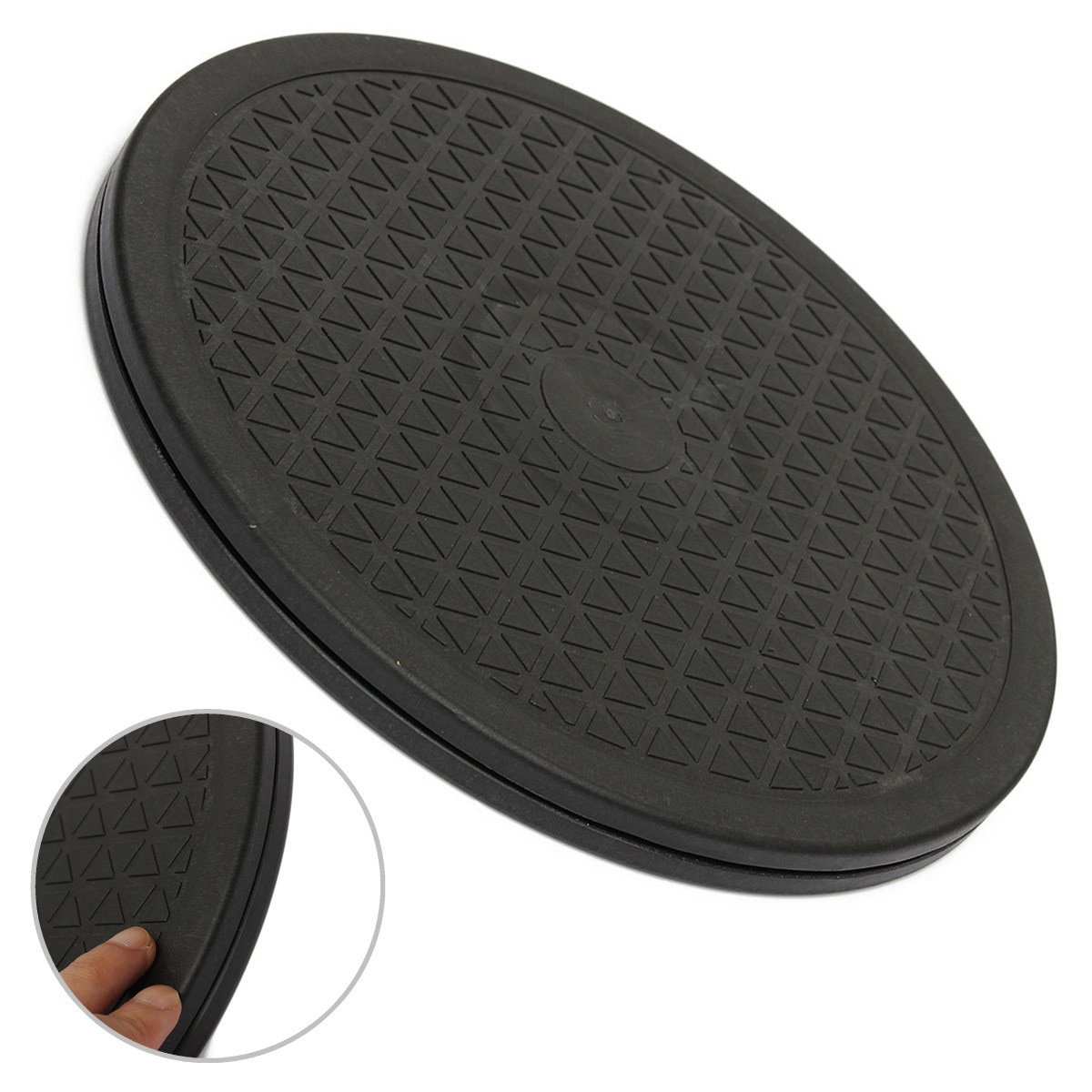 Platine rotative à double anneau | Polyvalente 360, 10 ", paresseux Susan cuisine domestique, aliments gâteaux capacité 220 lb roulements à billes