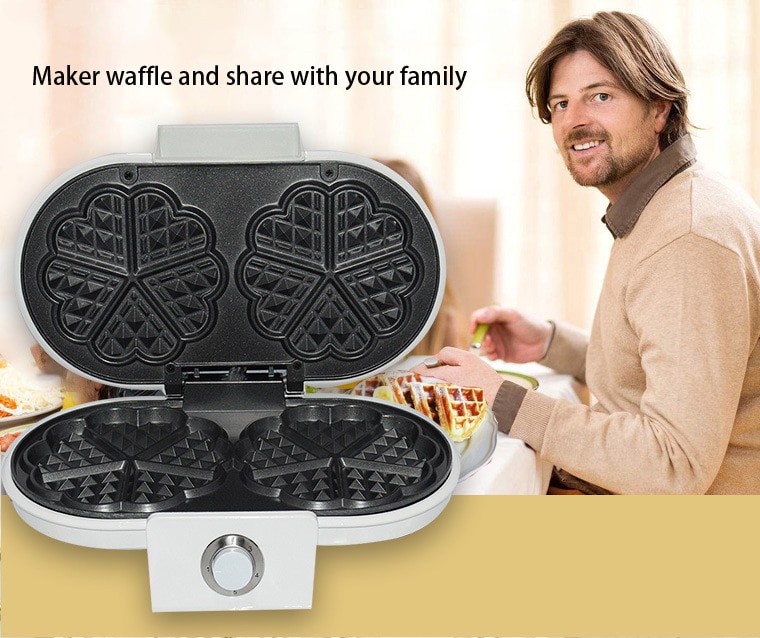 1200W Electric Waffles Maker Iron Sandwich Maker Machine Bubble Egg Cake Oven Breakfast Waffle Machine 220V