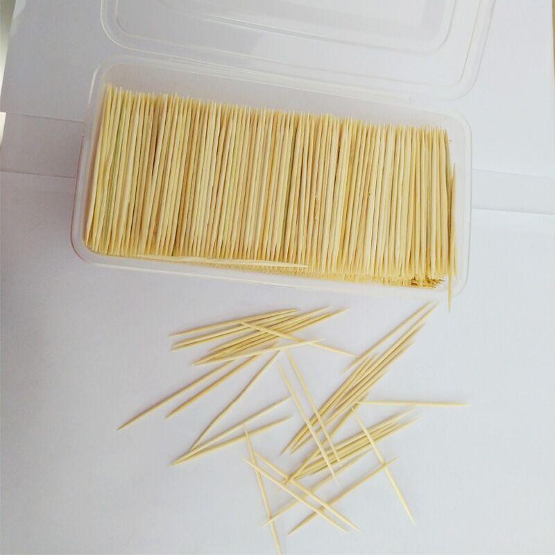 Toothpick Disposable toothpick Toothpick A box of about 4000 Made of bamboo Hotels and restaurants use it