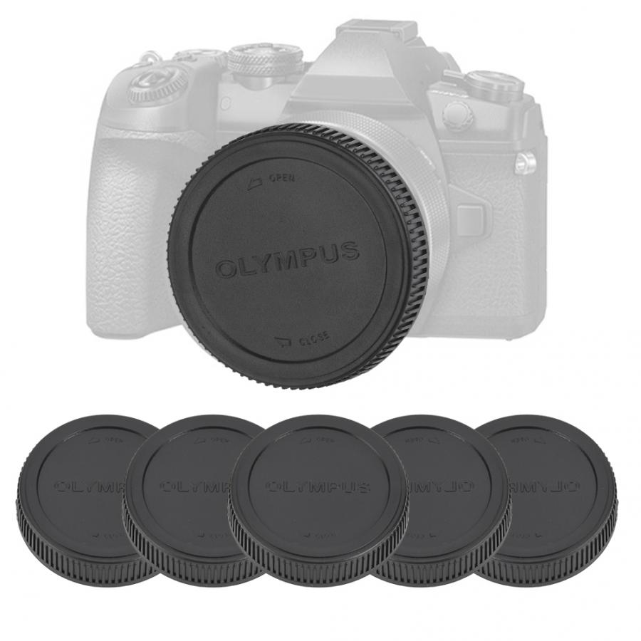 5Pcs Draagbare Plastic Om-Mount Rear Lens Cover Cap Voor Olympus Om Lenzen