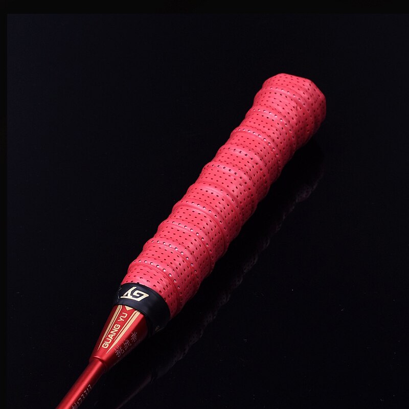 Quille colle à main, poinçonnage respirant antidérapant absorbant la sueur, ceinture, Badminton colle à main, canne à pêche, bande de poignée